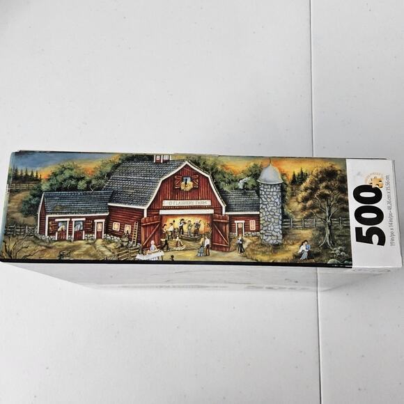Country Living Barn Dance at O' Flannery Ann Stopkey‎ 500 Piece Puzzle - Picture 4 of 9